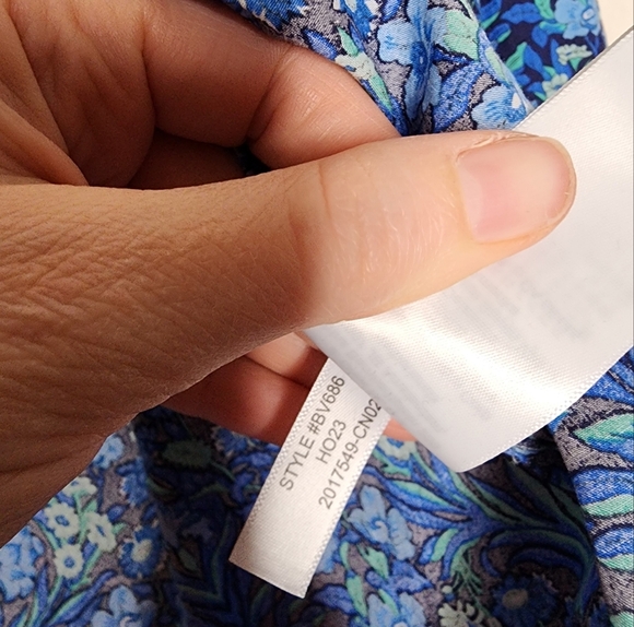 J Crew Liberty Sea Grass Garçon Classic Button Down 00 - Picture 6 of 7